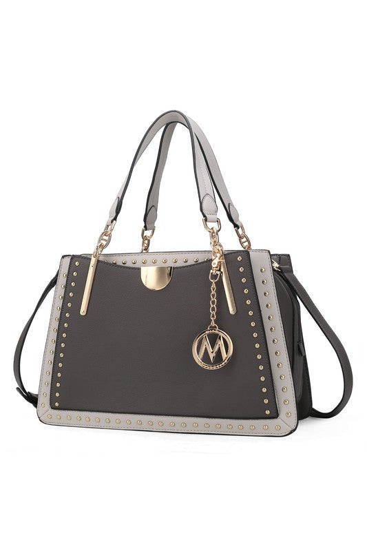 "Aubrey" Satchel Handbag Crossover by Mia k