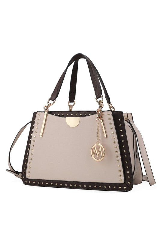 "Aubrey" Satchel Handbag Crossover by Mia k