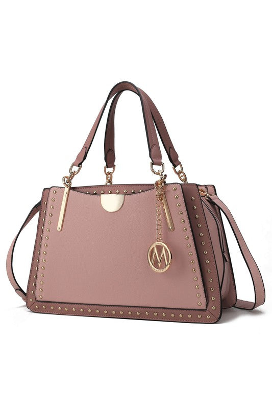 "Aubrey" Satchel Handbag Crossover by Mia k