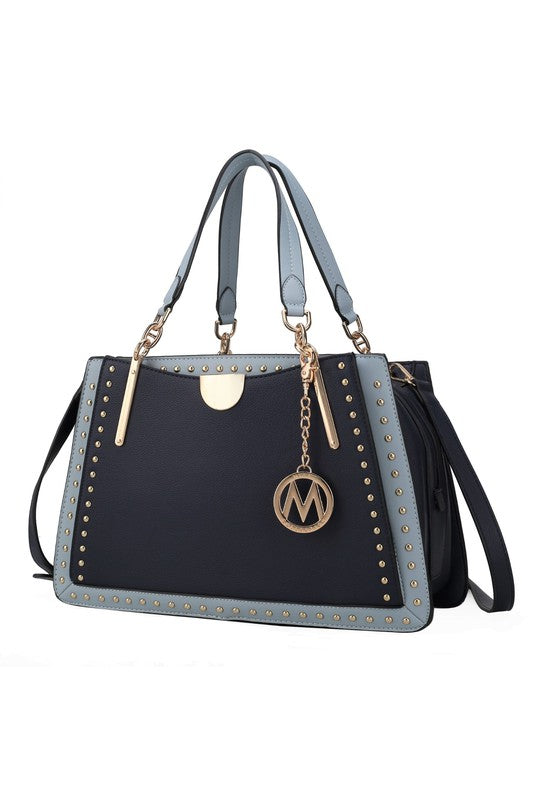 "Aubrey" Satchel Handbag Crossover by Mia k