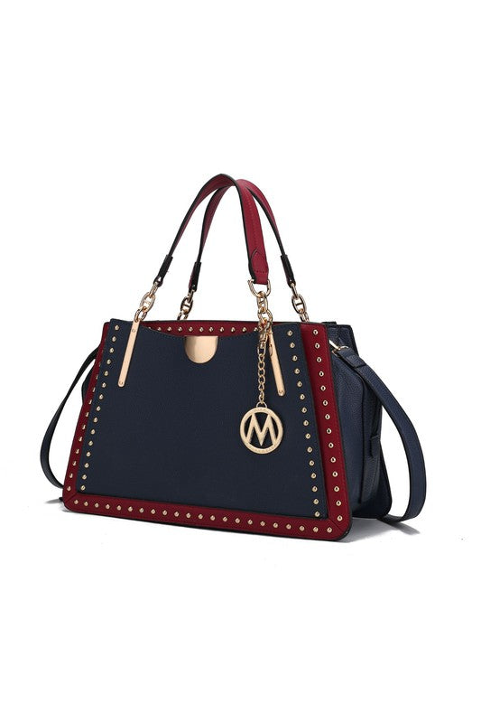 "Aubrey" Satchel Handbag Crossover by Mia k