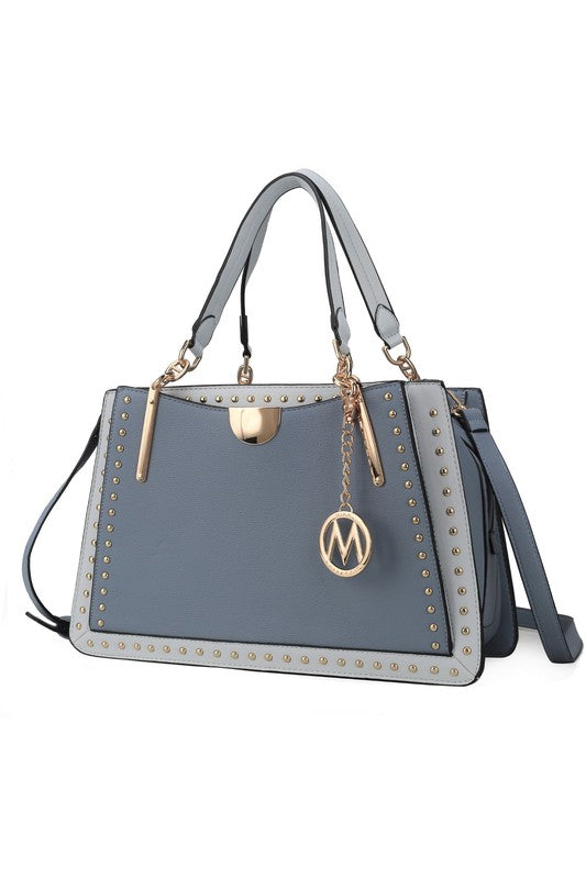 "Aubrey" Satchel Handbag Crossover by Mia k