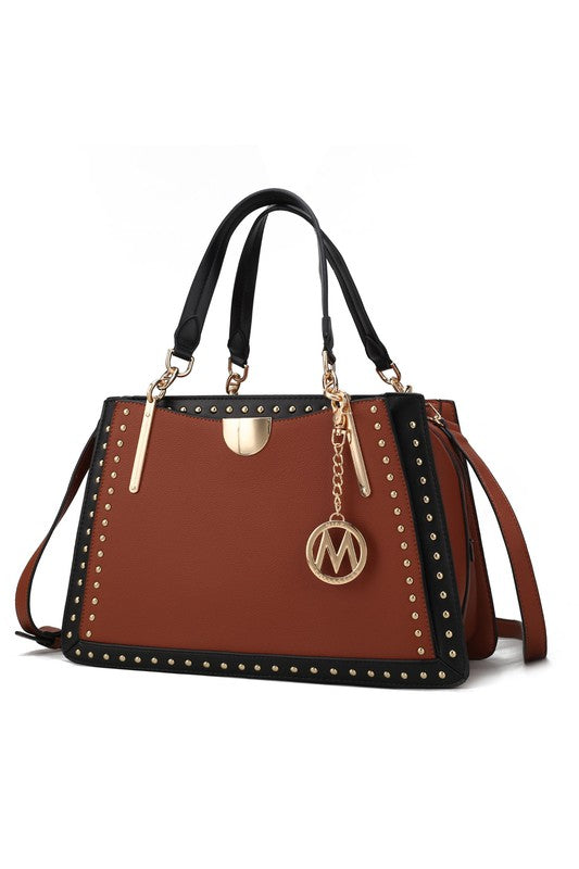 "Aubrey" Satchel Handbag Crossover by Mia k