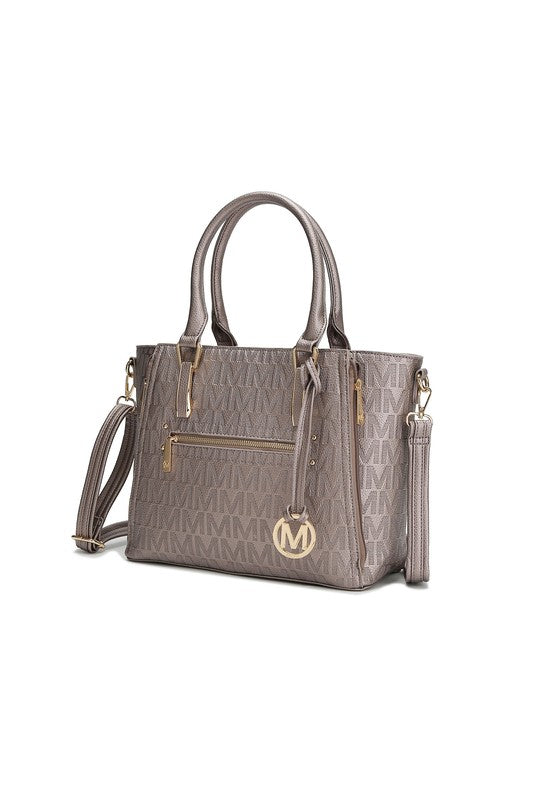 Cairo M Signature Satchel Bag