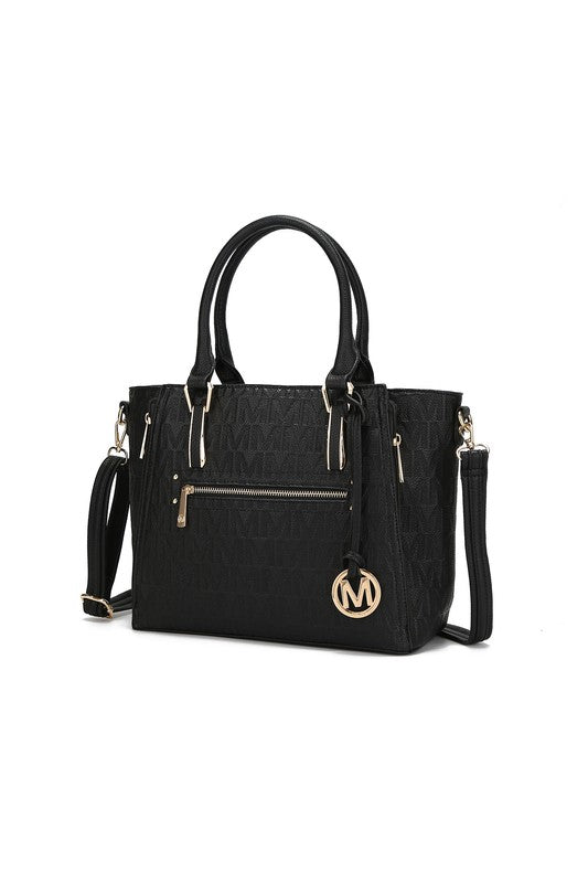 Cairo M Signature Satchel Bag