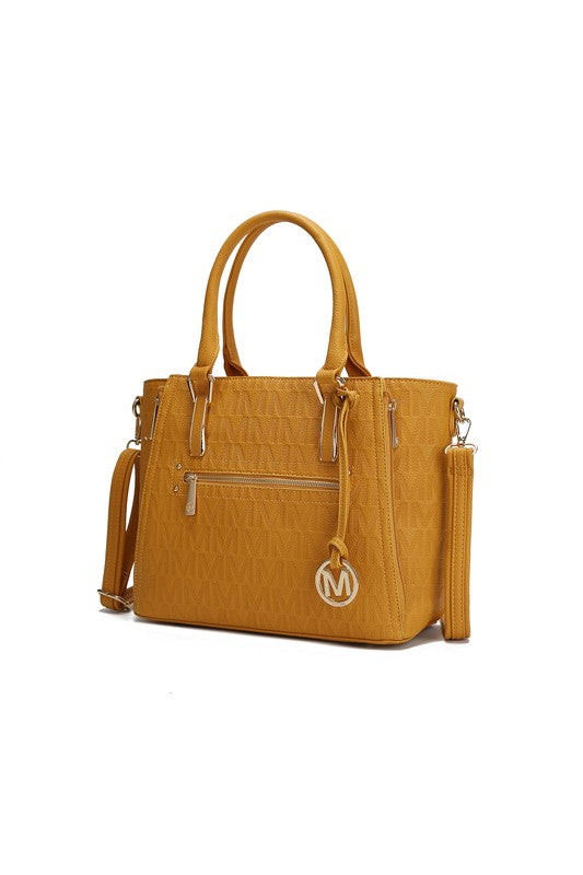 Cairo M Signature Satchel Bag