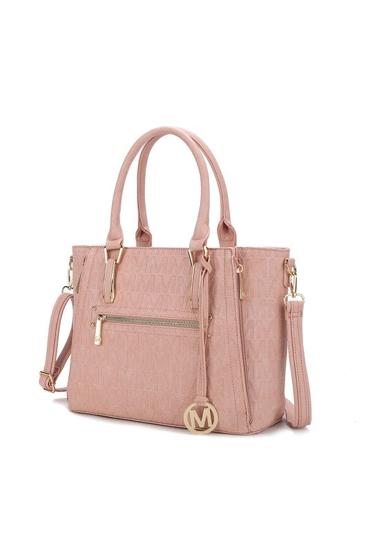 Cairo M Signature Satchel Bag