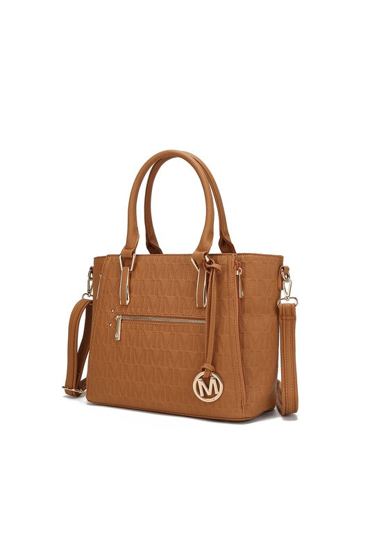 Cairo M Signature Satchel Bag
