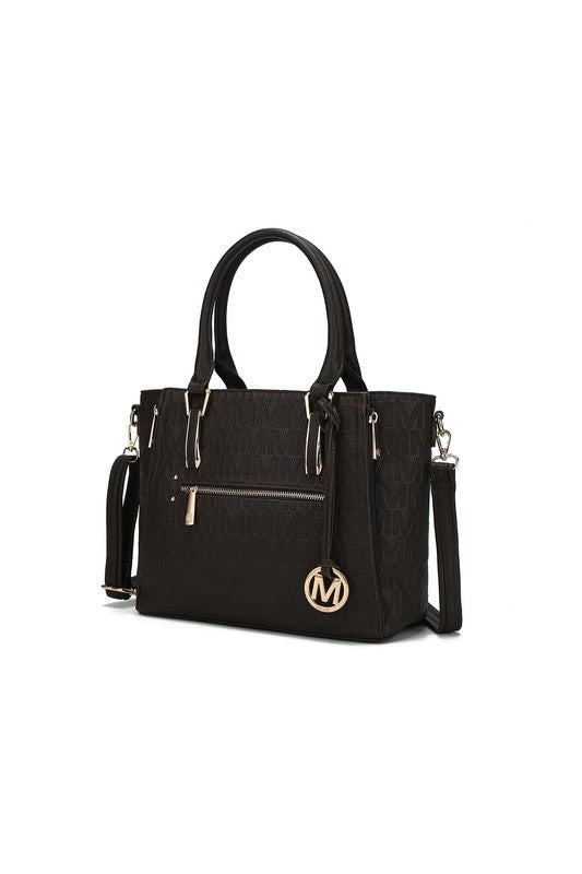 Cairo M Signature Satchel Bag