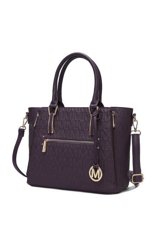 Cairo M Signature Satchel Bag