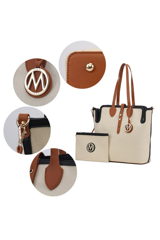 Juliana Oversize Tote & Wristlet