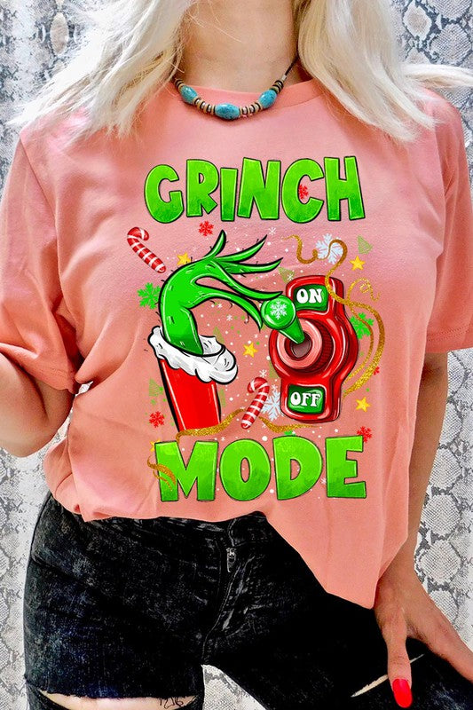"Grinch Mode Activated" Tee