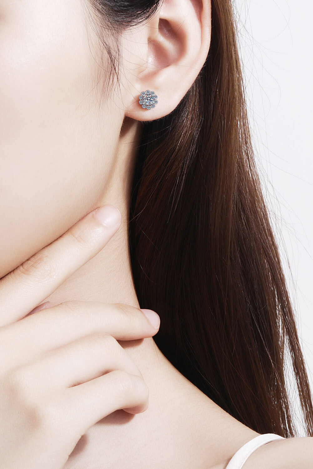 Floral-Shaped Stud Earrings