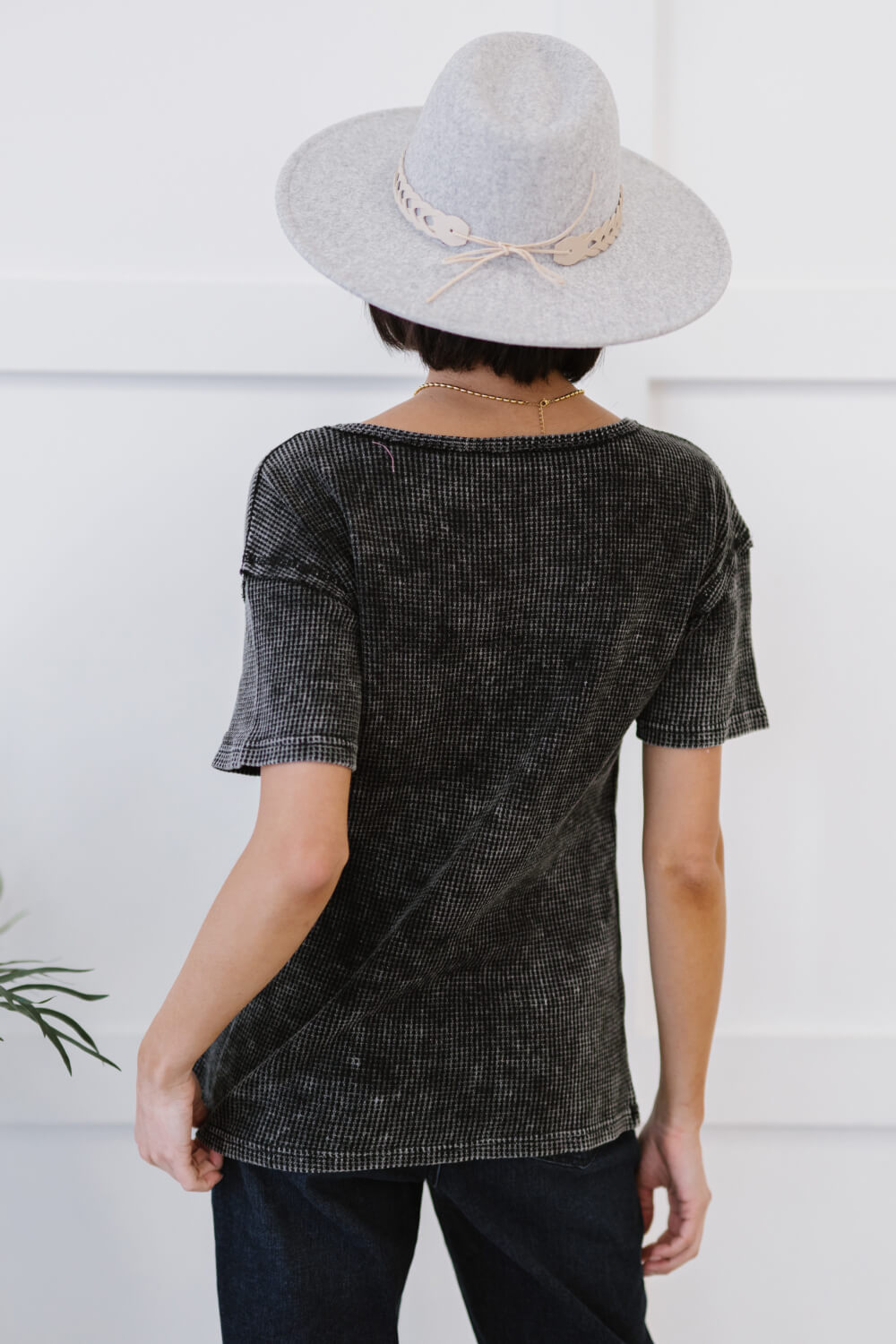 "Something New" Thermal Knit Top