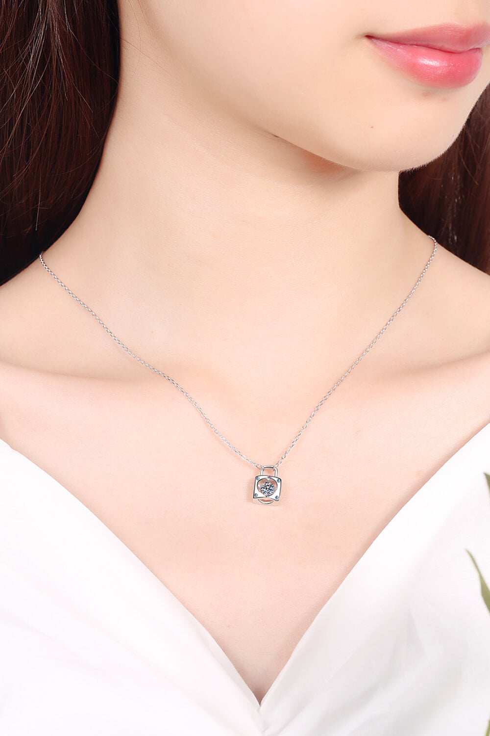 Lock Pendant Necklace