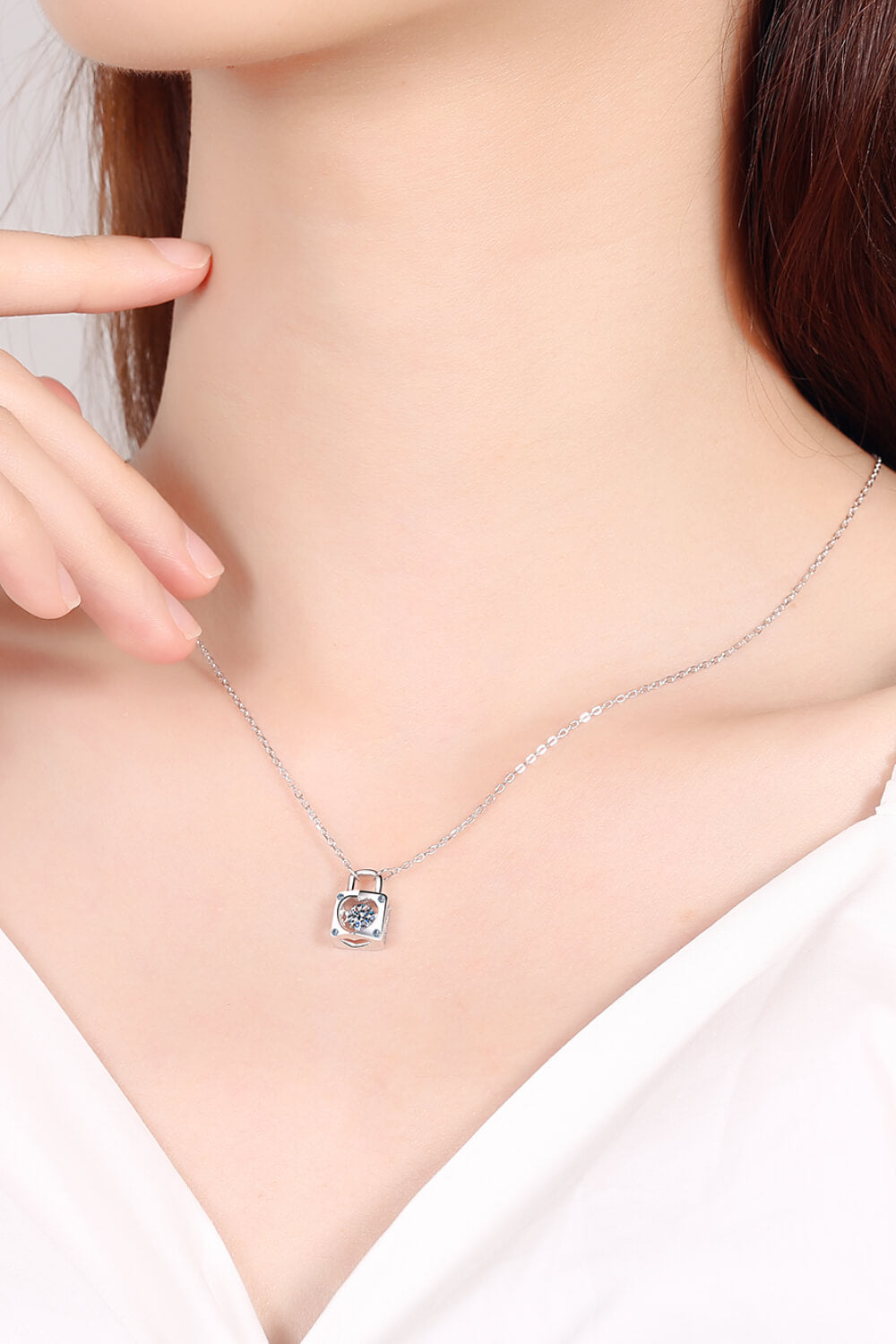 Lock Pendant Necklace