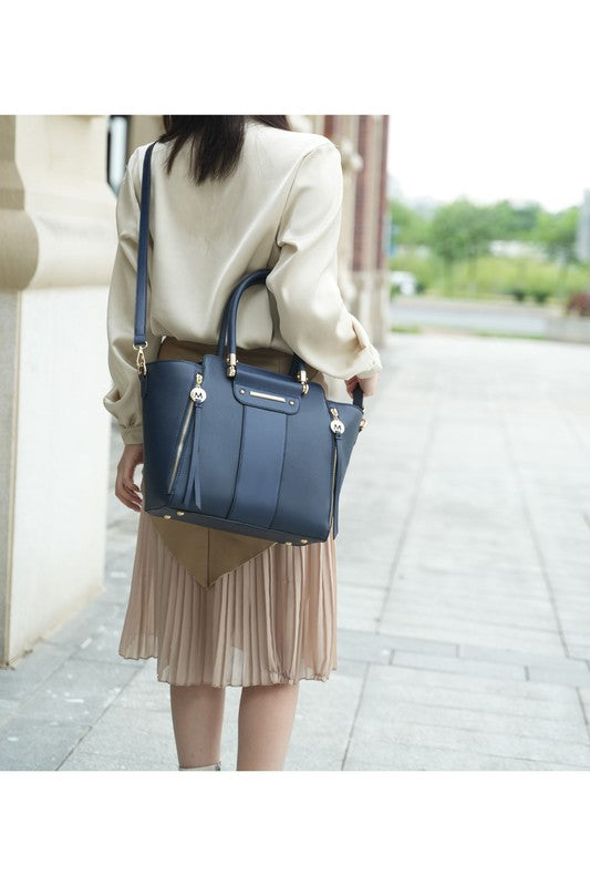 “Eliana” Tote bag with Wallet Crossover