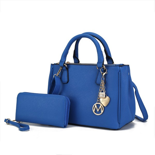 'Ruth' Satchel Bag with Wallet