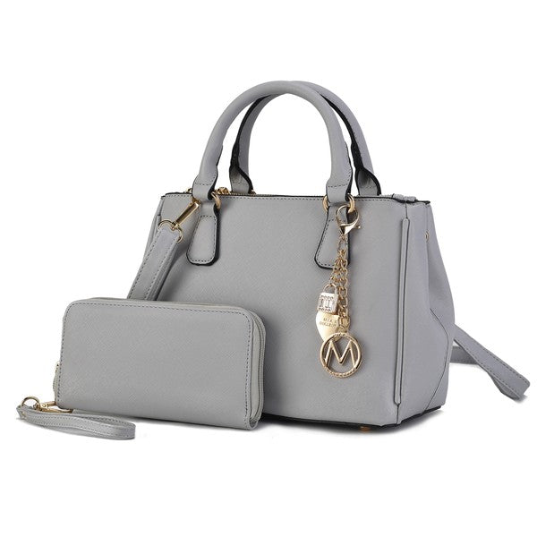 'Ruth' Satchel Bag with Wallet