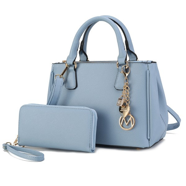 'Ruth' Satchel Bag with Wallet