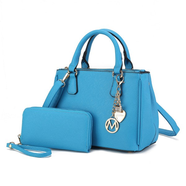 'Ruth' Satchel Bag with Wallet