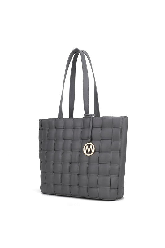 ‘Rowan’ Woven Tote Bag by Mia K