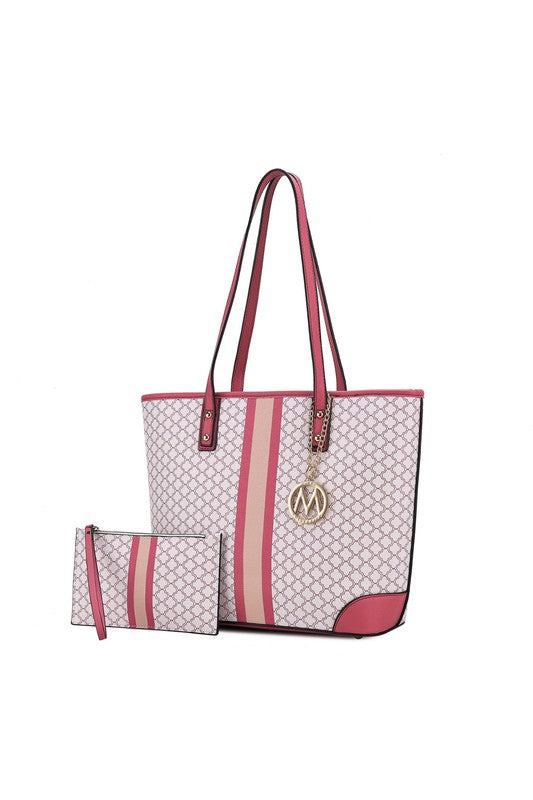 "Arya" Tote Bag With Wristlet