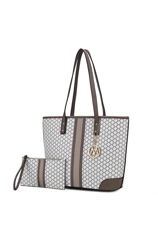 "Arya" Tote Bag With Wristlet