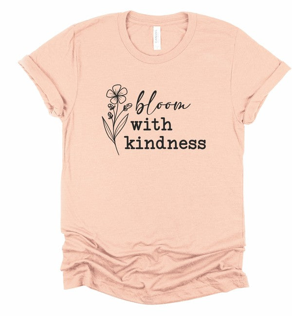 Bloom With Kindness Graphic Tee