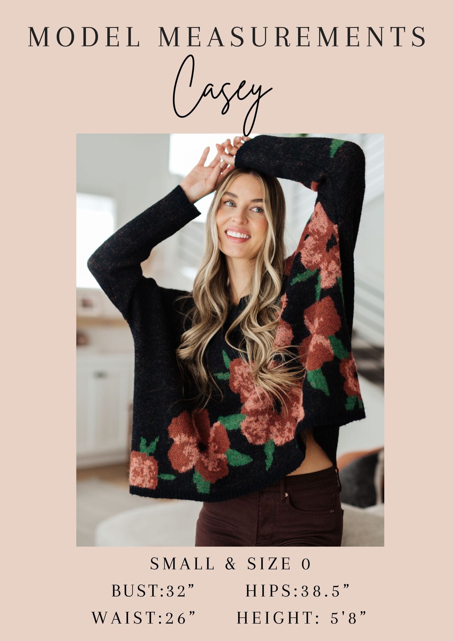 Hallow Laugh Open Knit Top
