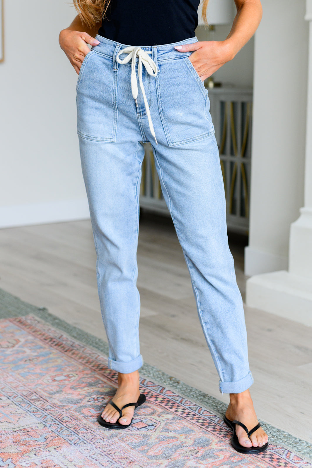 “Cooper” Vintage Denim Jogger