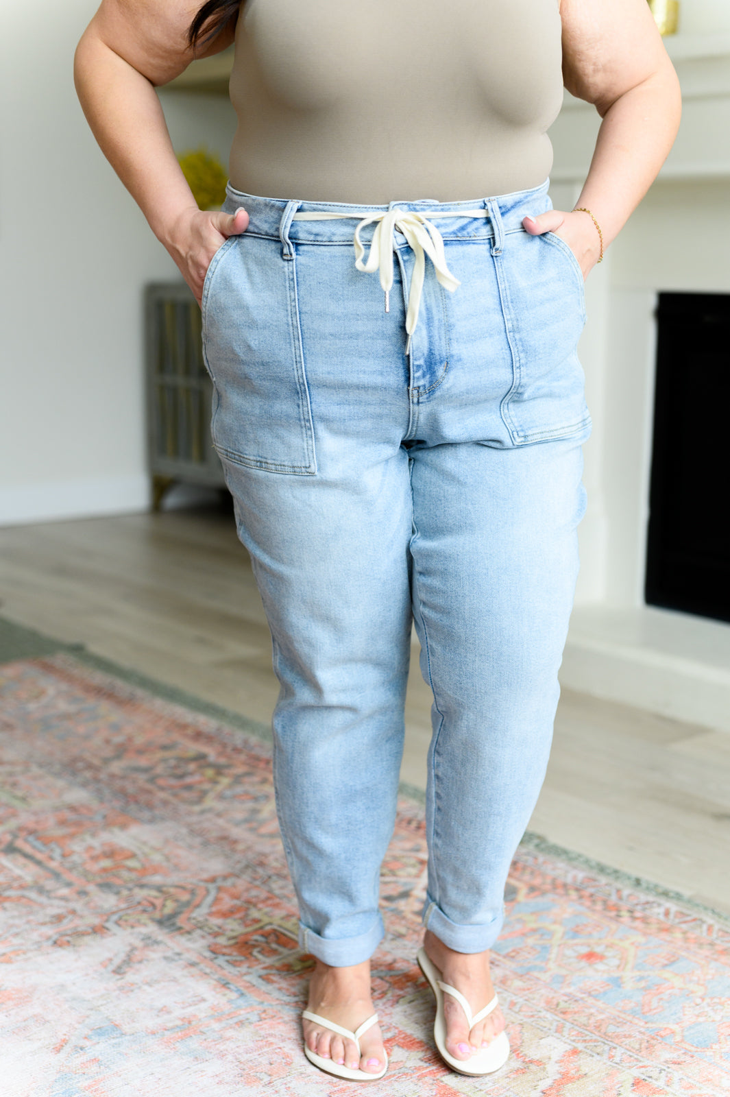 “Cooper” Vintage Denim Jogger