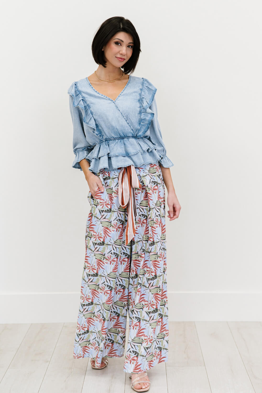 “Island Retreat” Palazzo Pants