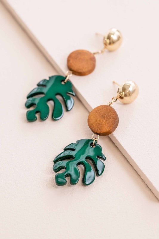 "Tropical Vacation" Dangle Earrings