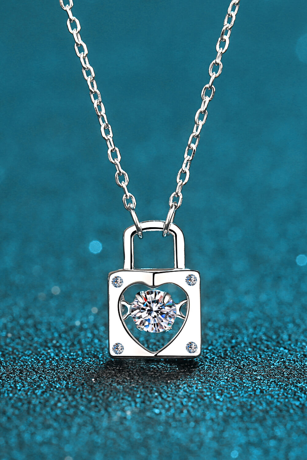 Lock Pendant Necklace