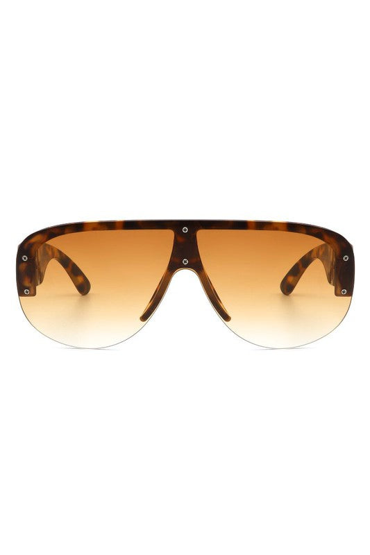 Retro Oversize Aviator Sunglasses