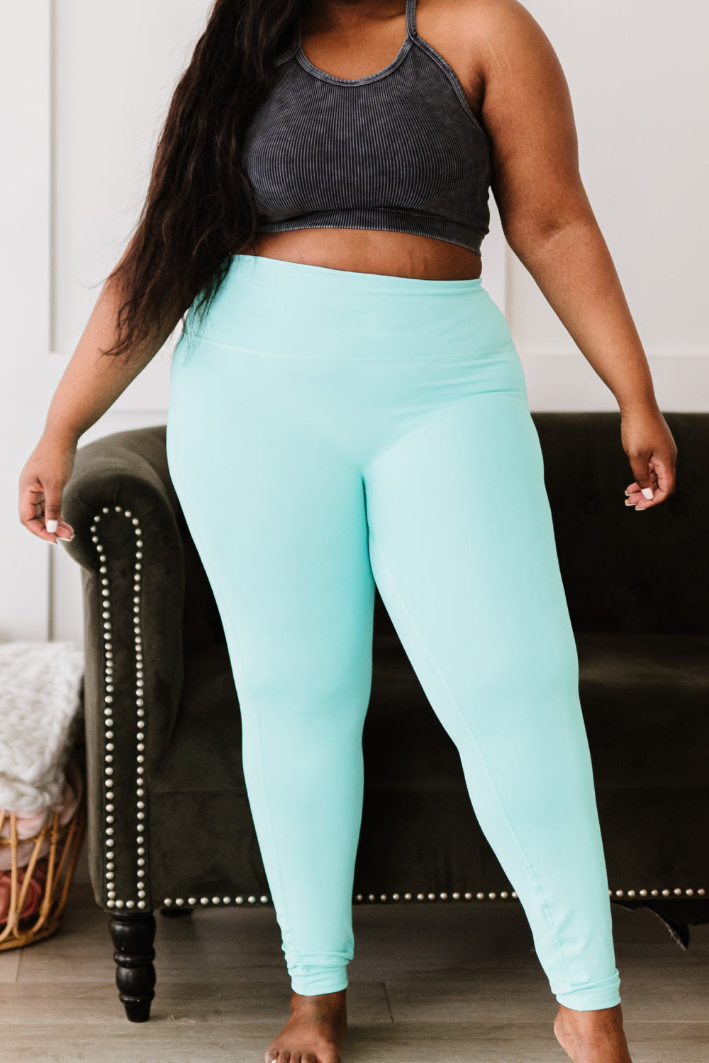 “On Your Mark” High Waisted Leggings