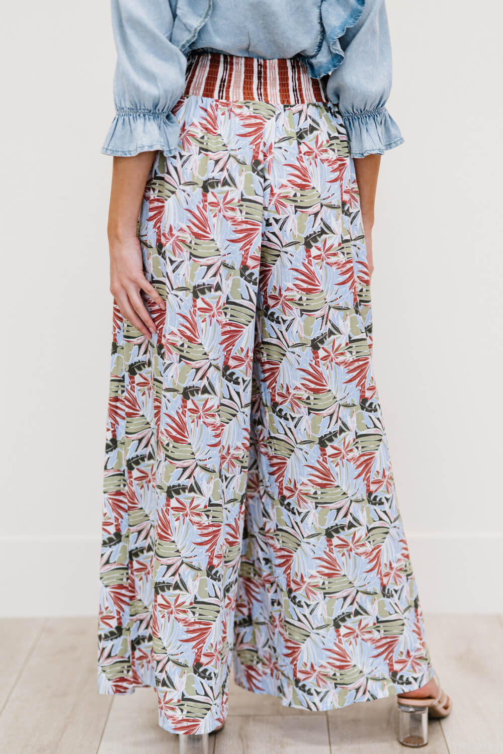 “Island Retreat” Palazzo Pants