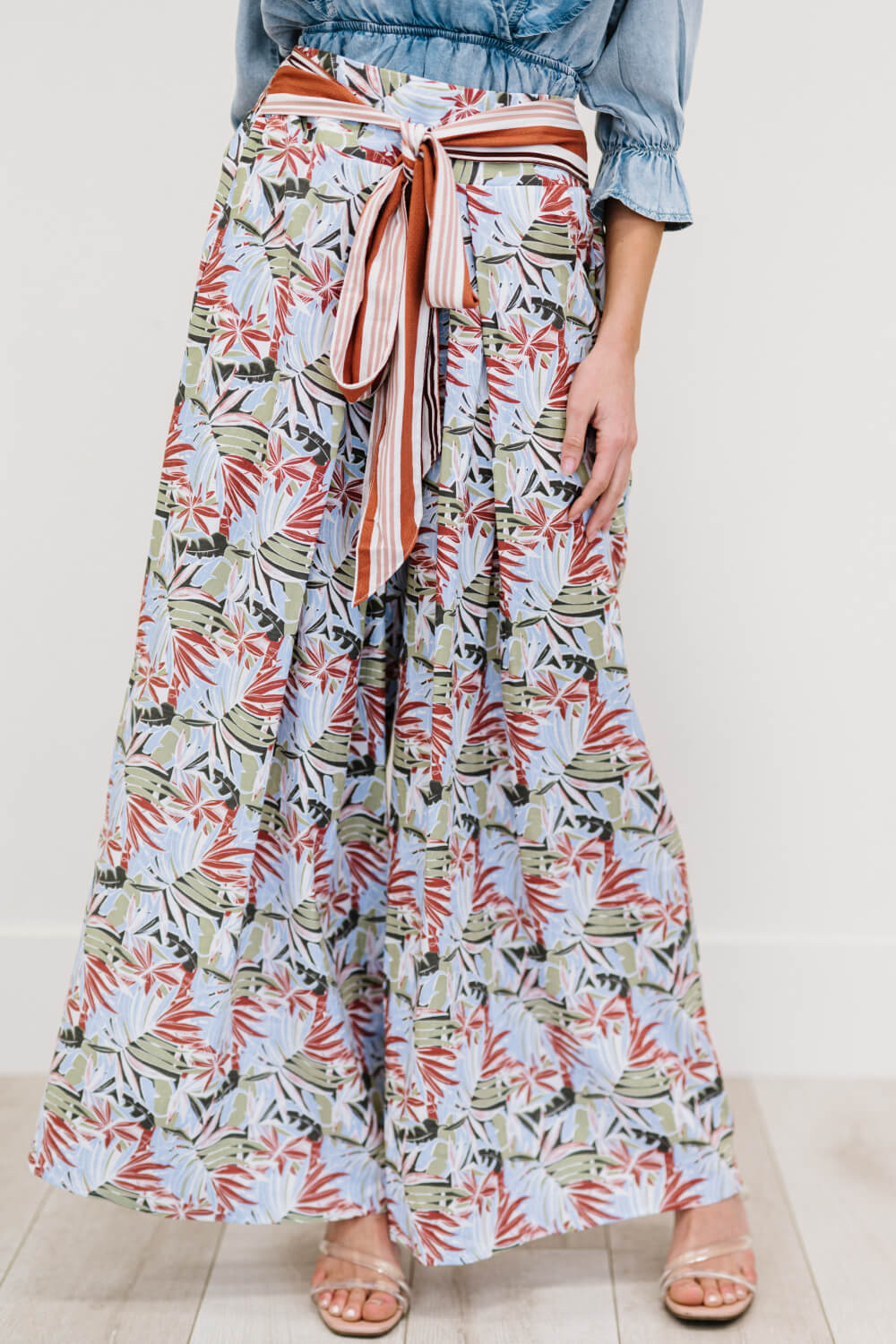 “Island Retreat” Palazzo Pants