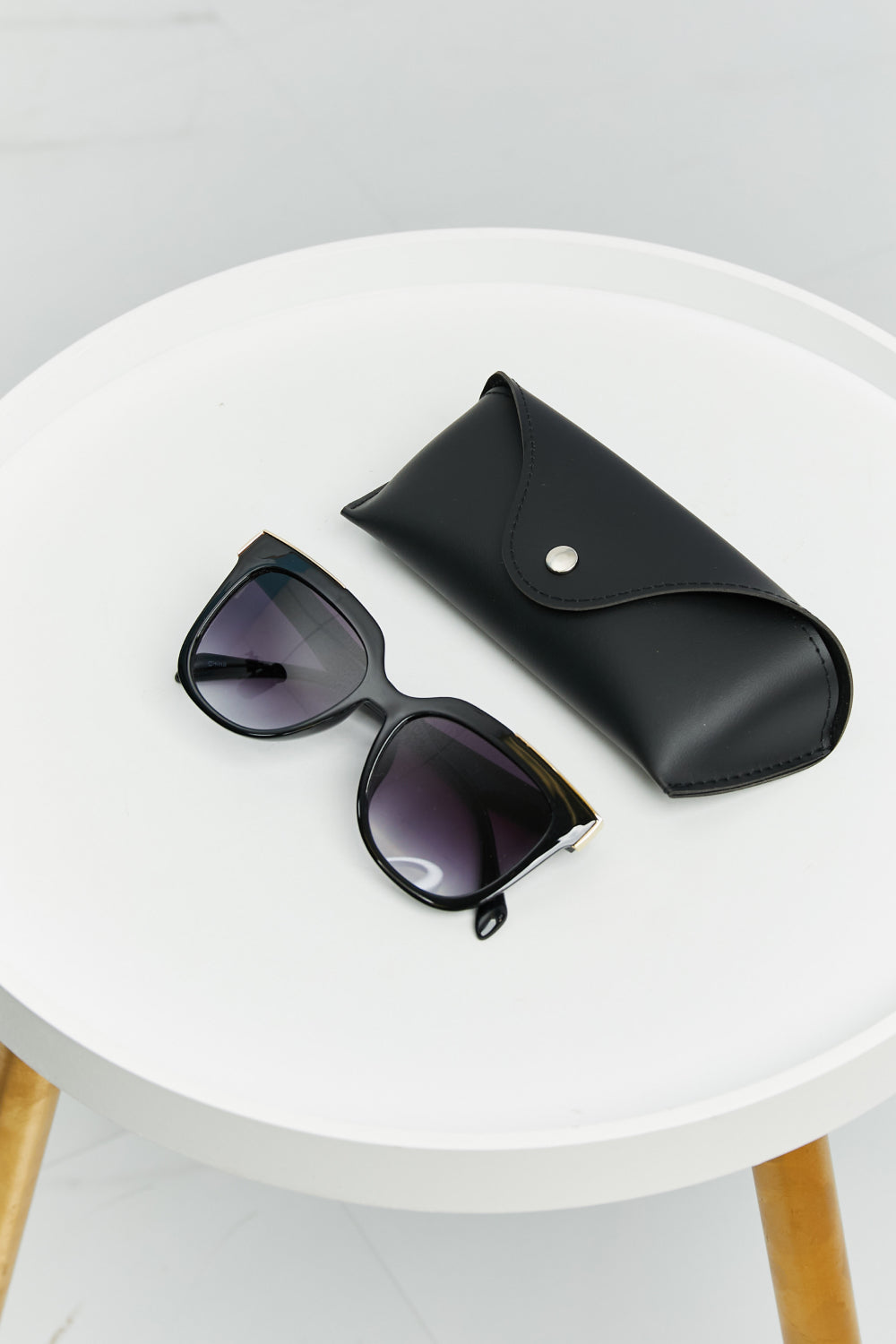 Cat-Eye Acetate Frame Sunglasses