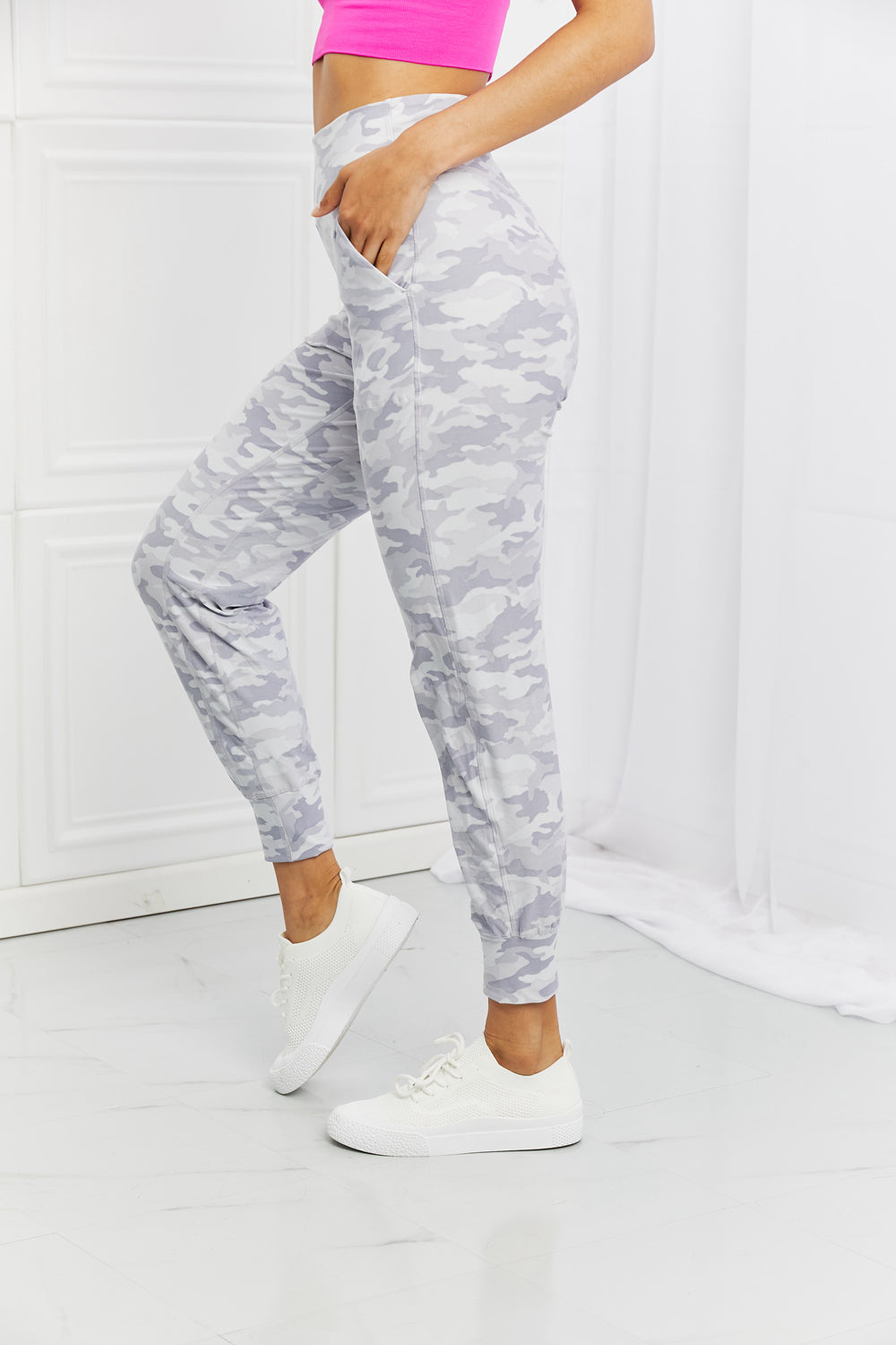 On The Go Full Size Slim Fit Joggers