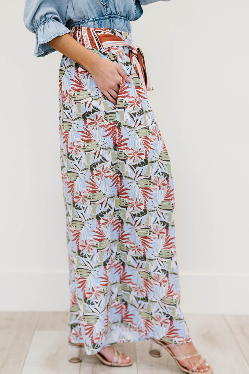 “Island Retreat” Palazzo Pants