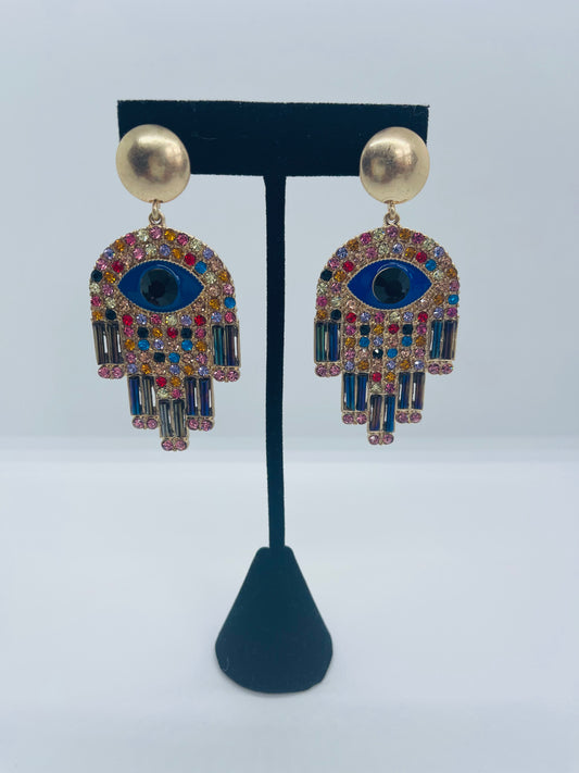 “No Weapon Formed” Post back earrings