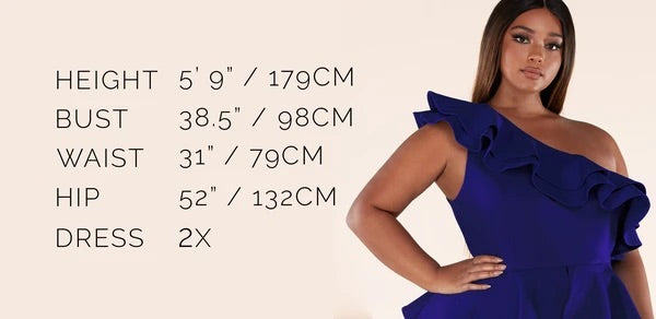 “Letitia” Dress (Curvy Sized)