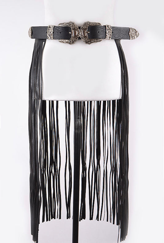 “Sasha” Fringe Belt