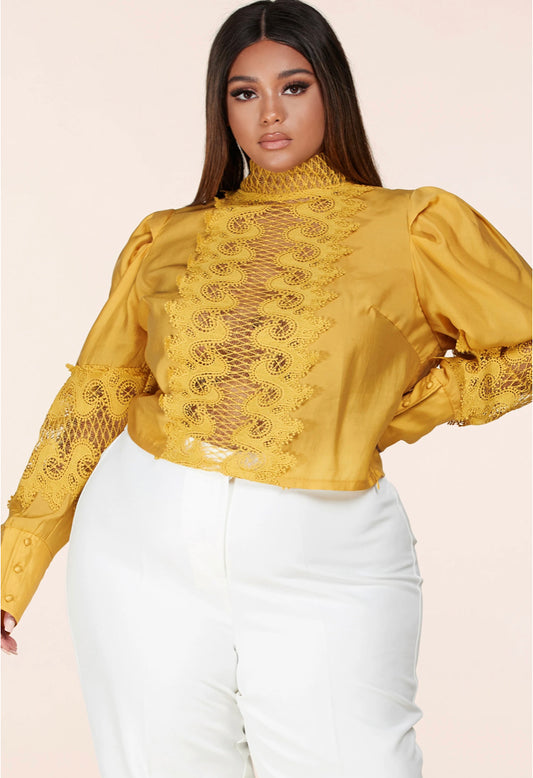 “Chantal” Lace Top