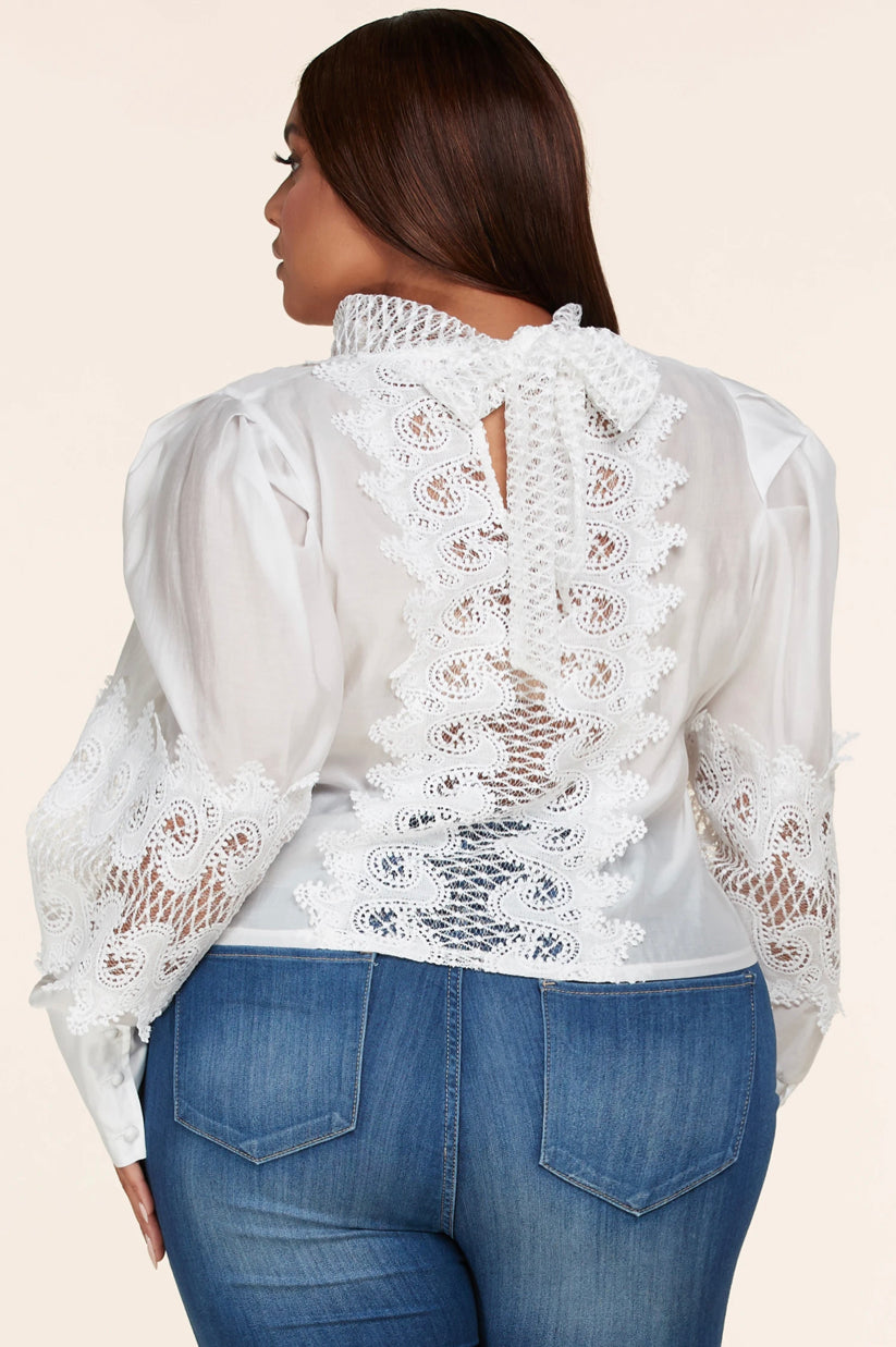 “Chantal” Lace Top