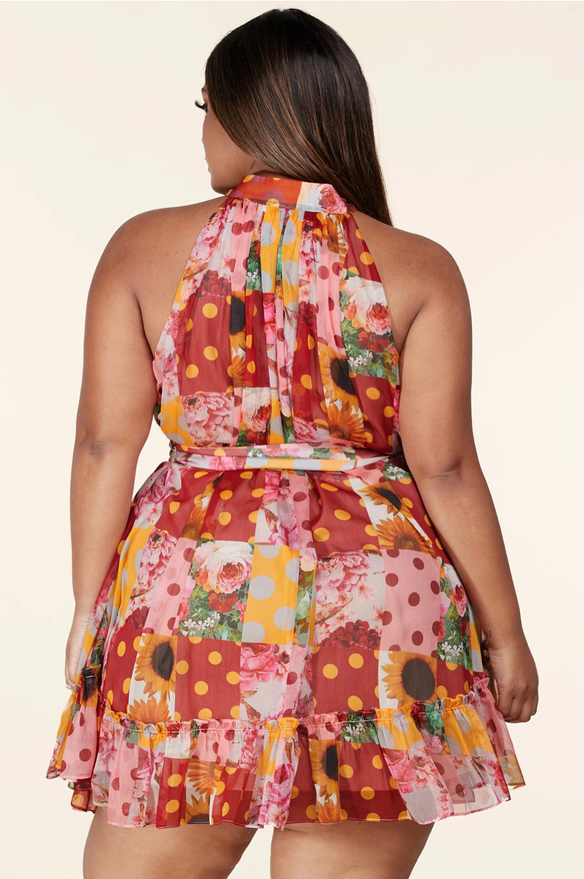 “Letitia” Dress (Curvy Sized)